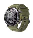 CEAS Smart Militar Ecran HD Apel Bluetooth, Mod Fitness Verde
