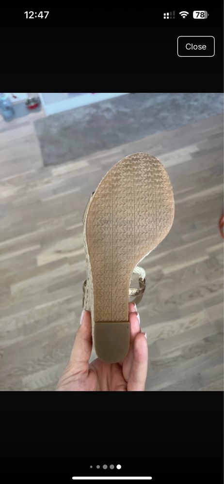 Sandale Michael Kors, 36, nepurtate, noi, fara eticheta