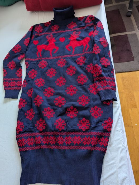 Rochie cu reni de Crăciun