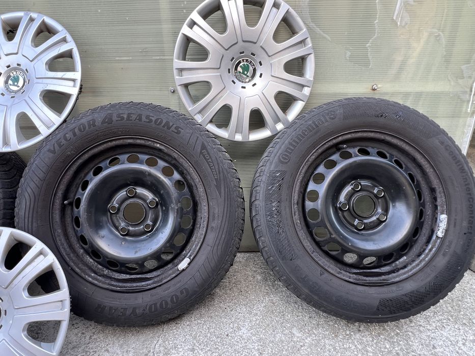 Vand jante tabla R15 Skoda