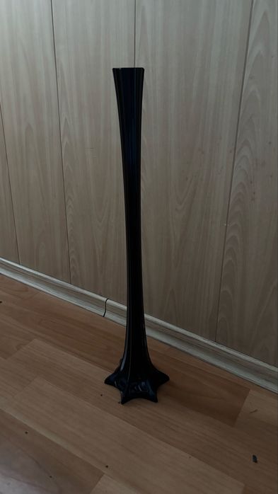 Напольная стеклянная ваза 60 см