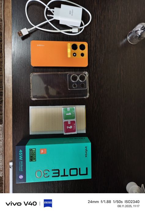 Infinix Note 30 
Память 8/256ГБ
Стерео динамики JBL
Реверсивная зар