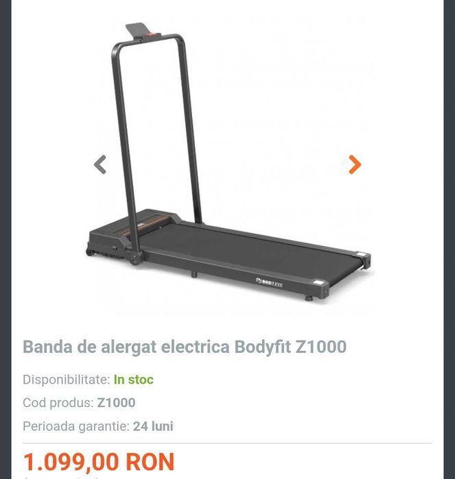 Banda alergare bodyfit utilizata in stare buna