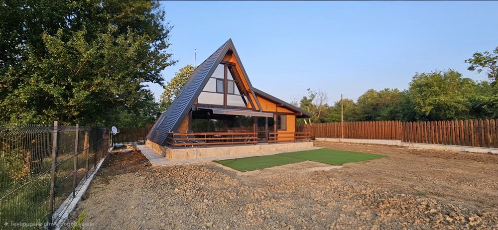 Дървена сглобяема къща