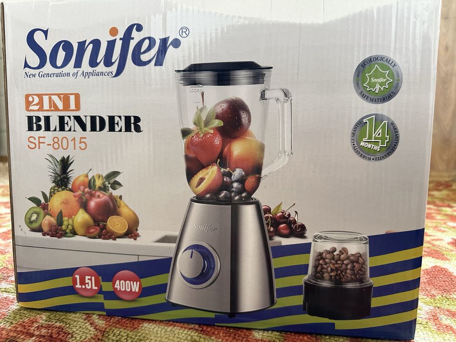 Блендер Sonifer с коробкой и с документами