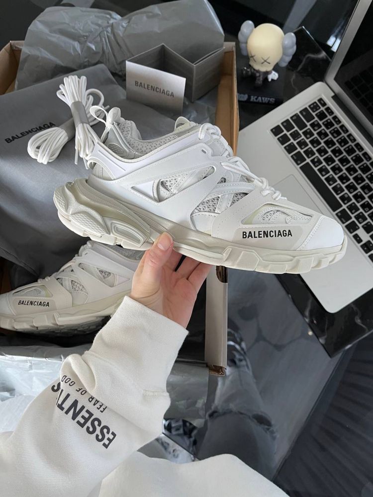 Balenciaga Track White 36-45 • Piele •Livr 1 zi PREMIUM