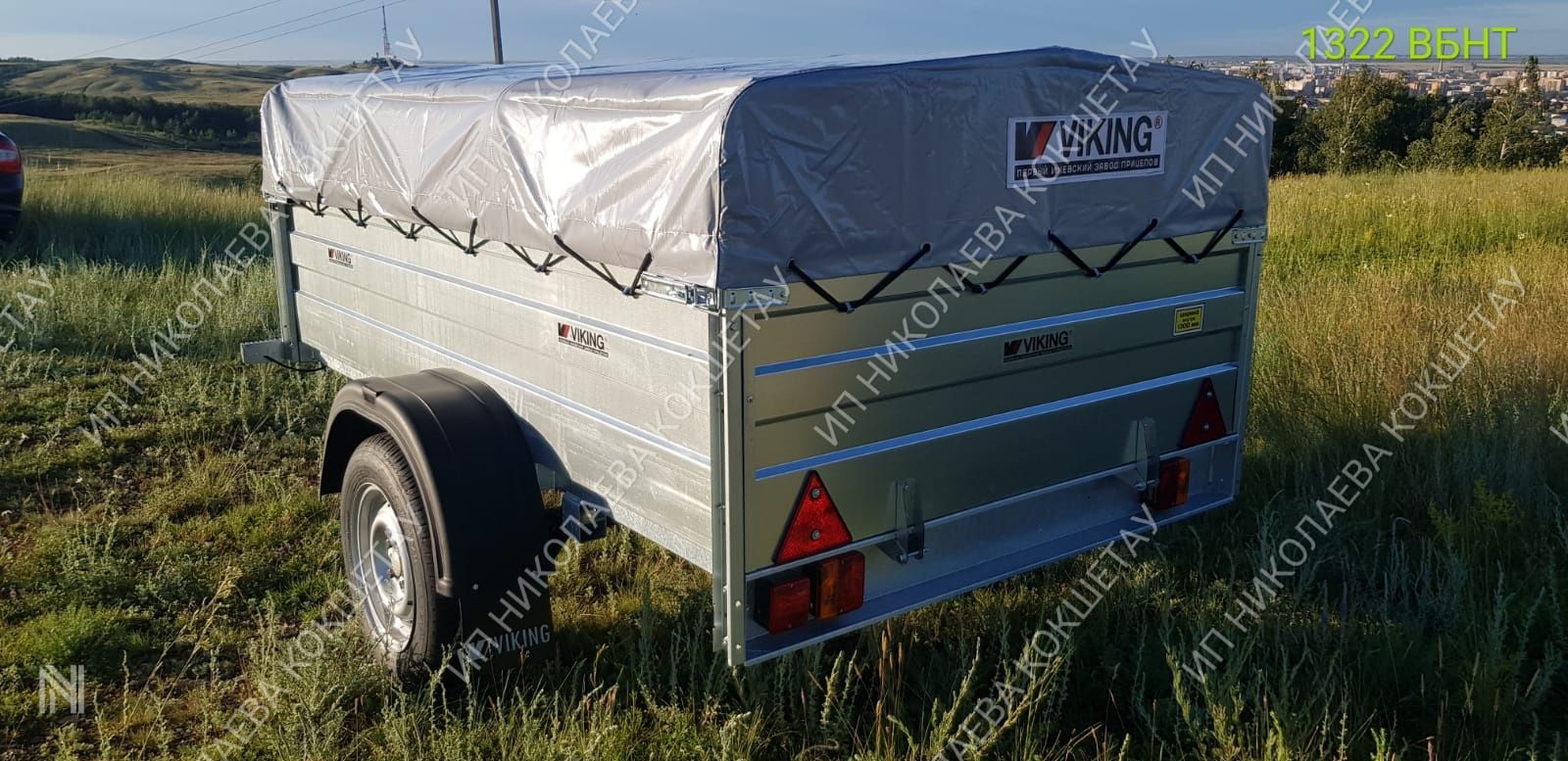 Прицепы VIKING КМЗ одно и двухосные