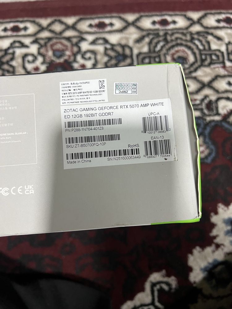 zotac gaming geforce rtx 5070 12 gb