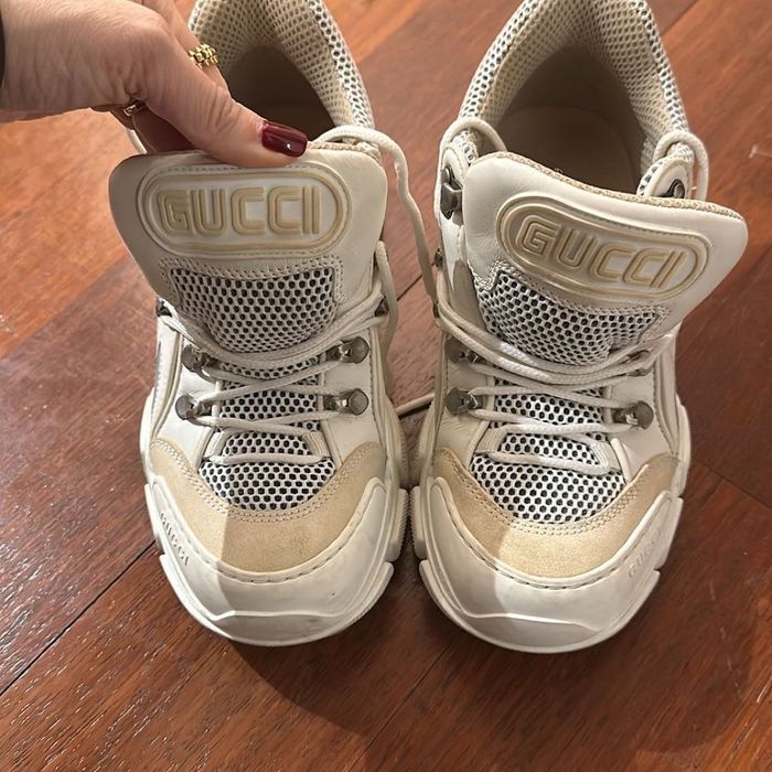 Gucci бяла сникърс
