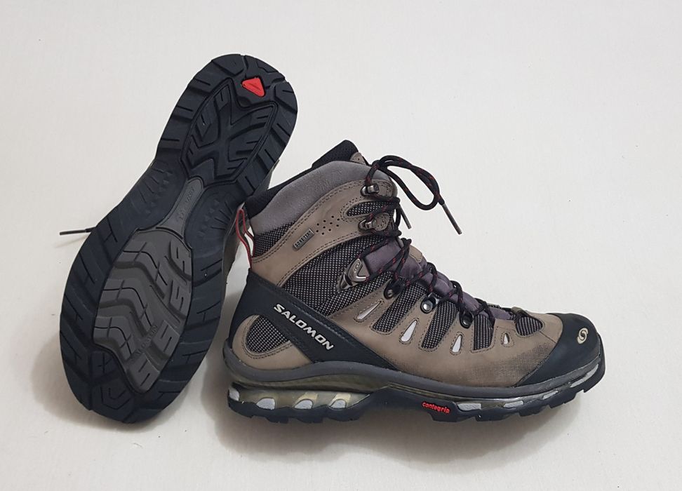 Bocanci Ghete Salomon Quest 4D Gore-Tex din piele pt bărbați Nr 44 2/3