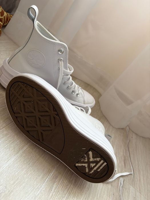 Converse all star white кецове