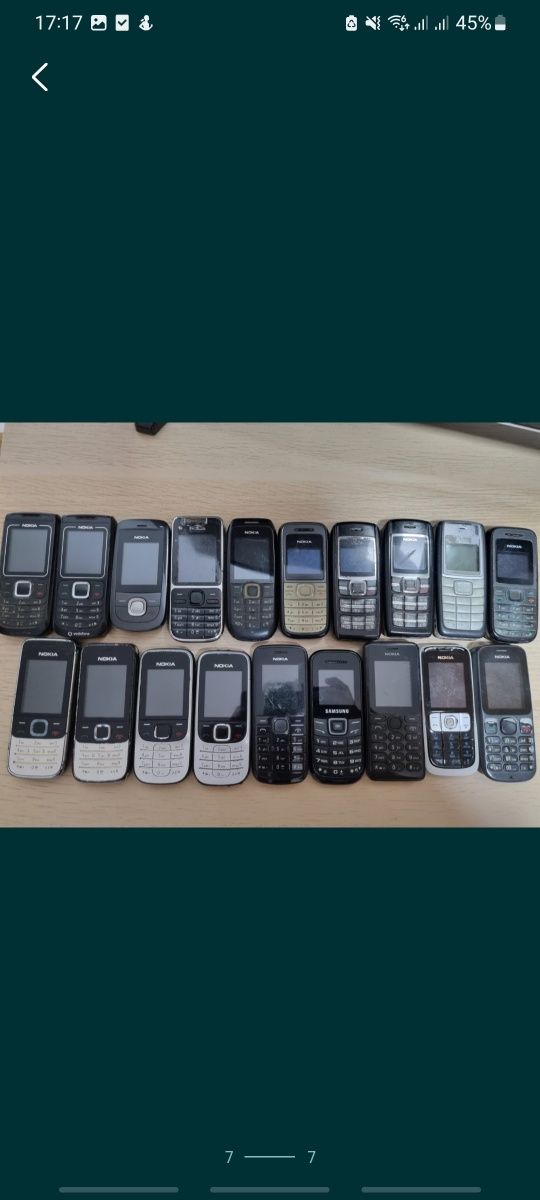 Lot telefoane Nokia 210, 220,C1, C2, C3, 201, 208