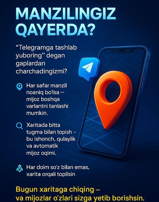 Biznesingizni google va yandex kartaga kiriting