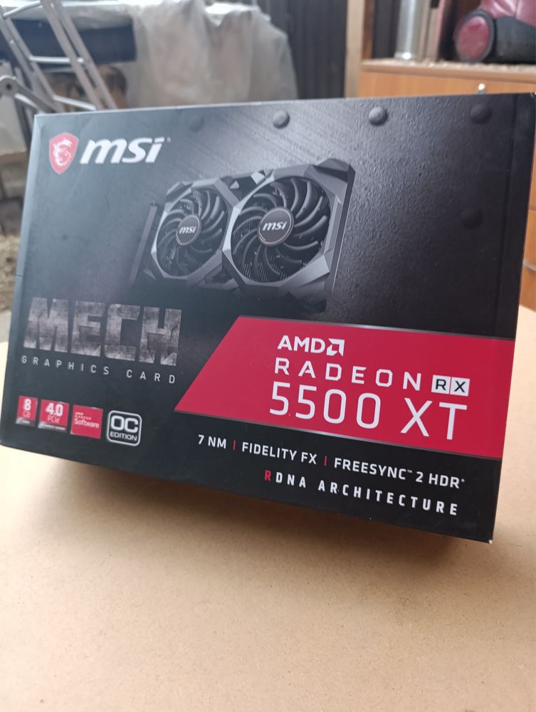 Видеокарта rx5500xt