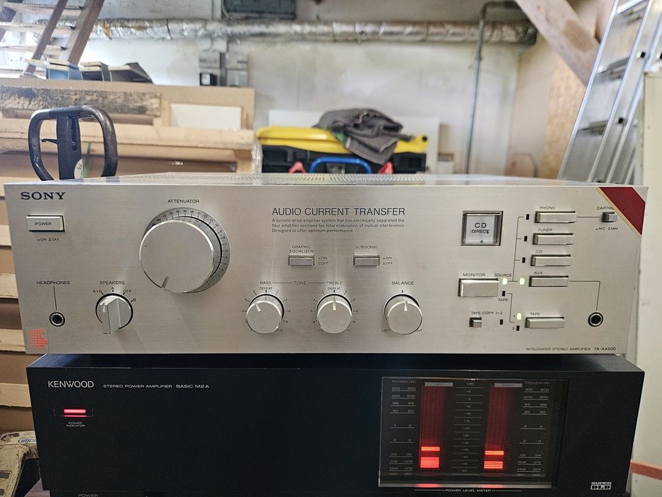 Receiver Fisher RS 1058 amplificator sony TA-AX 500