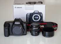 CANON EOS 5D MARK II FULL FRAME с обектив Canon EF 50mm f 1.4 USM  ТОП