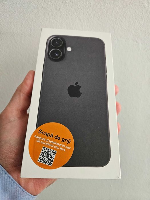 iPhone 16 plus, 128 gb, neverlock, sigilat la cutie.