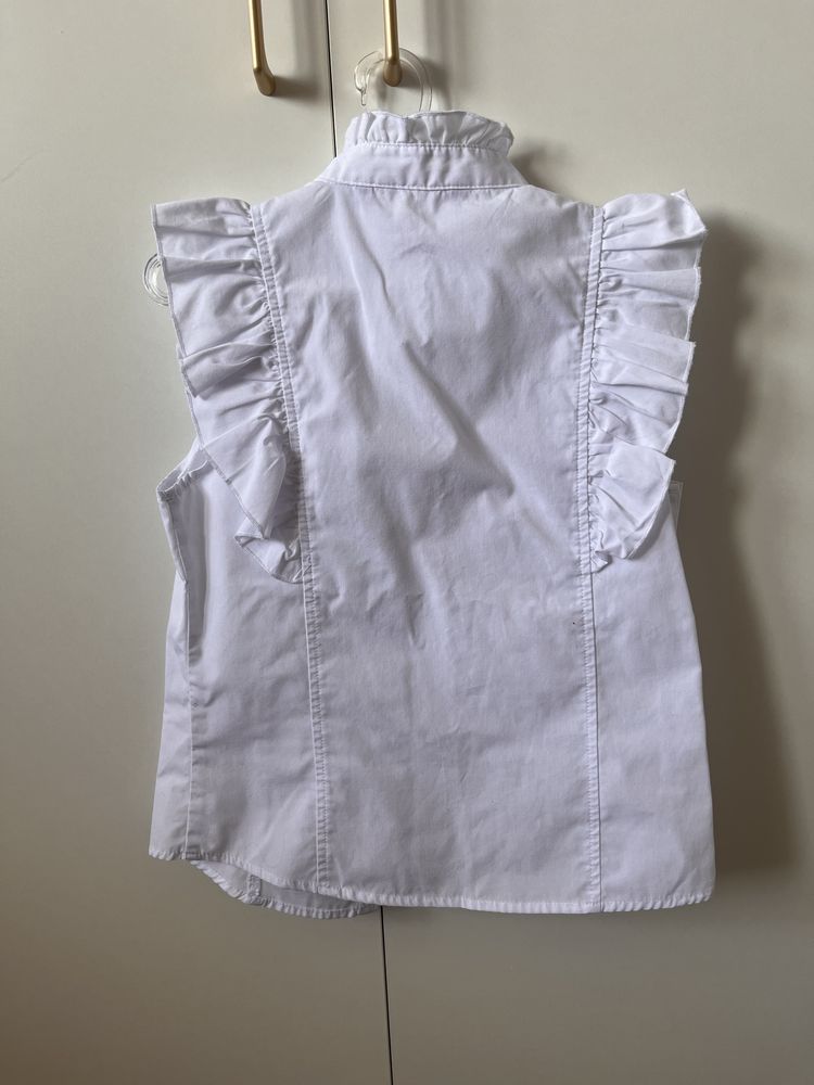 Блузка рубашка для девочки 128