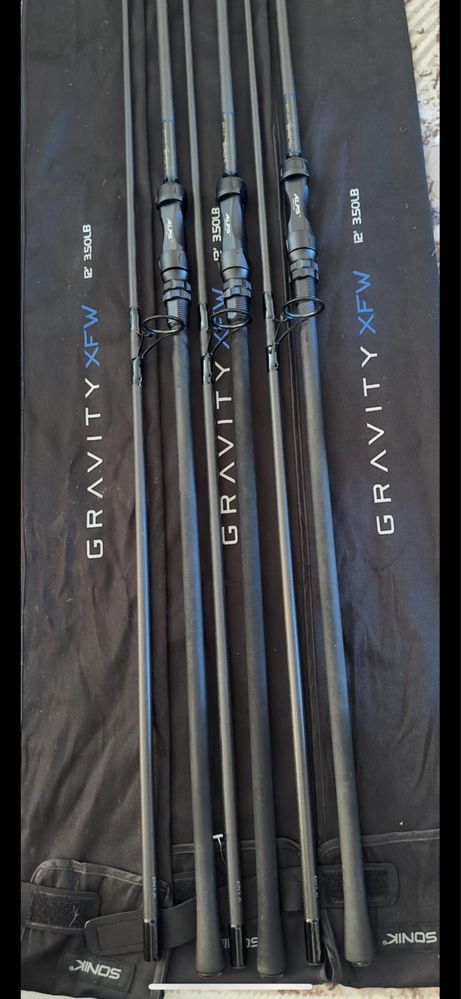3бр. Въдици SONIK GRAVITY XFW 12FT.3.5LB