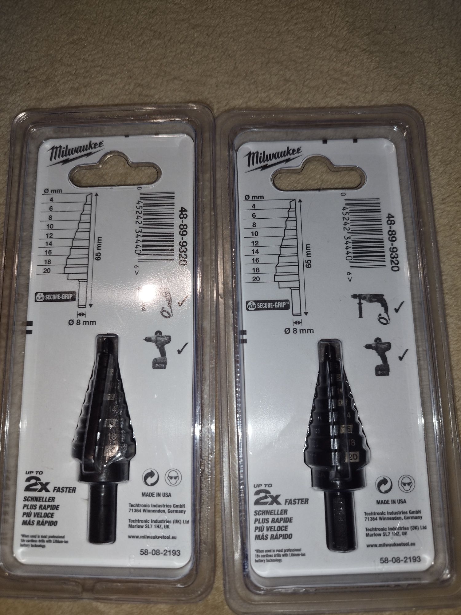 Свредла Milwaukee 48-89-9320 Step Drill Bit 4mm-20mm