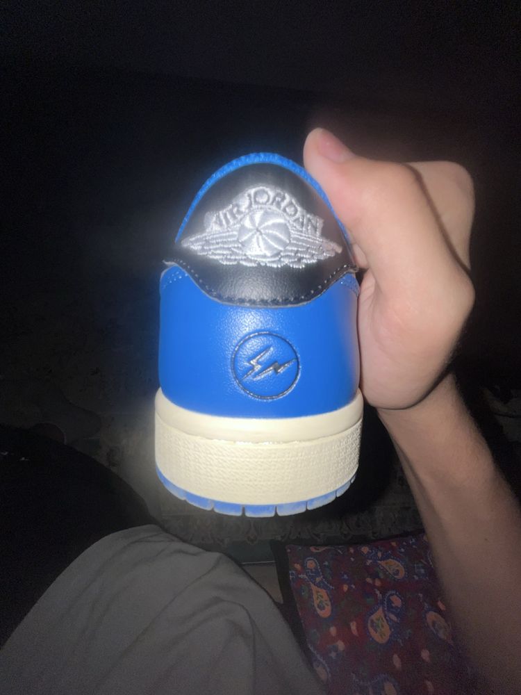 Nike jordan low x travis scott x fragment desing