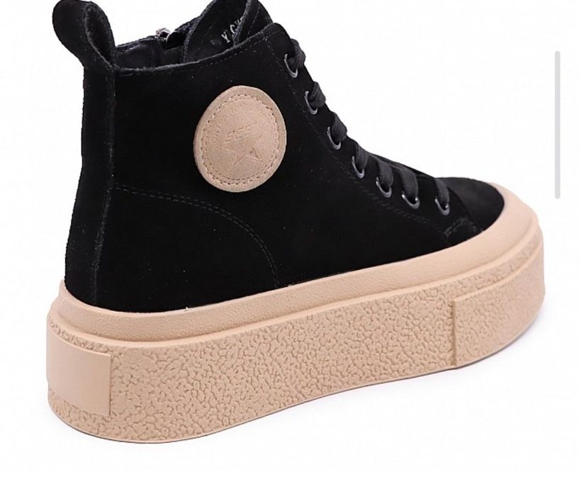 Дамски боти тип кецове