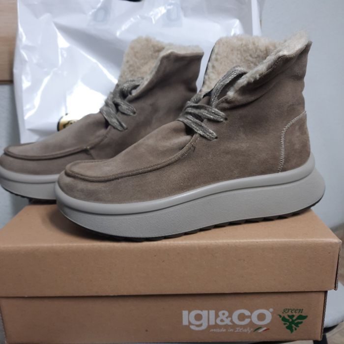 Дамски дизайнерски боти IGI&CO велурени