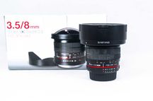 Obiectiv Samyang 8 mm f/3.5 UMS Fish-eye CS II pentru Nikon F.