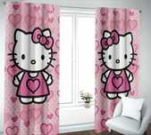 Комплект от 2 броя завеси с дизайн Hello Kitty 130/210