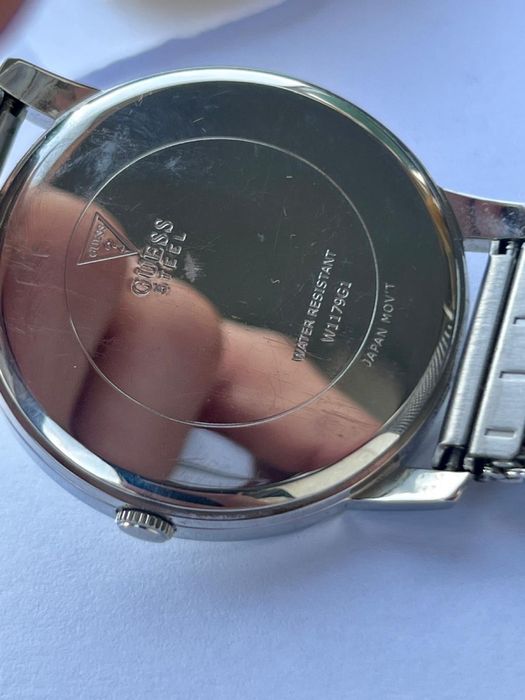 Ceas bărbătesc Guess Blue Mesh