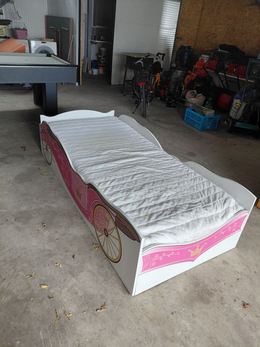 Pat copii cu șomeră si saltea