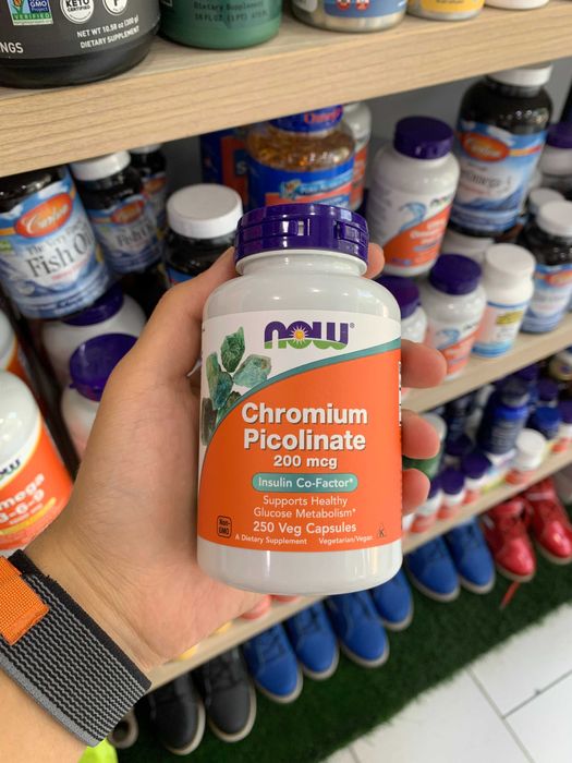 Now Chromium Picolinate 200 mcg 250 капсул