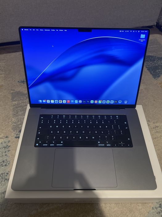 Macbook Pro 16" M1 Pro 16gb 512ssd