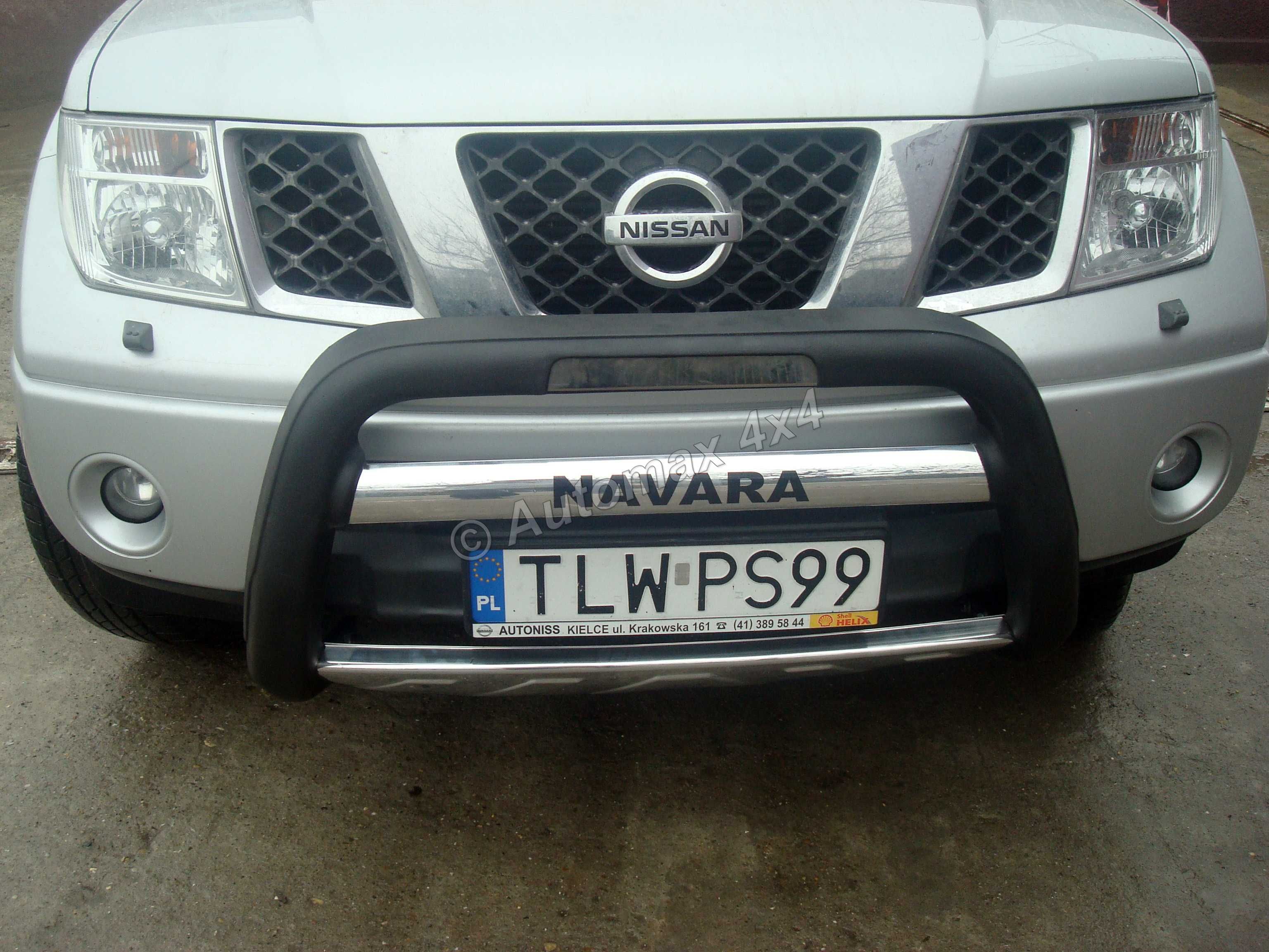 Bullbar poliuretan fata Nissan Pathfinder, Navara D40  '04-'14