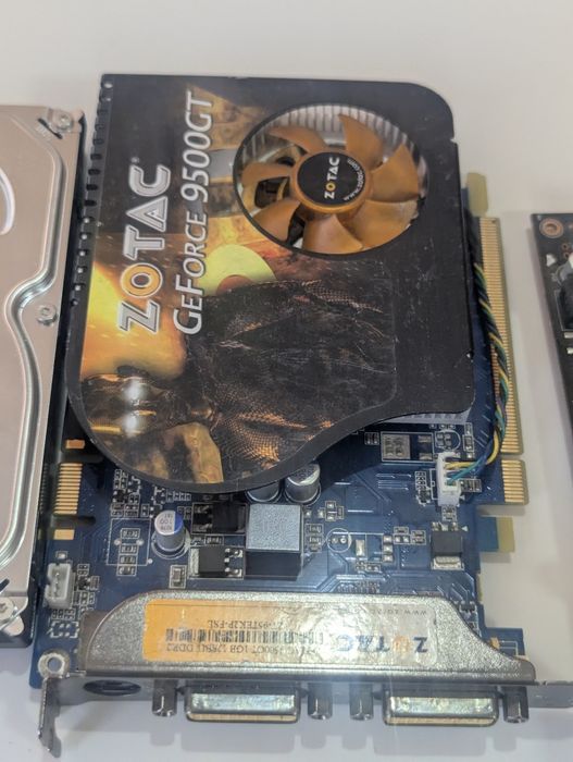 Видеокарты и жёсткие диски