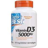 Д3 - 5000мг 360 капсул из Америки Витамин Д3 от Doctor's BEST