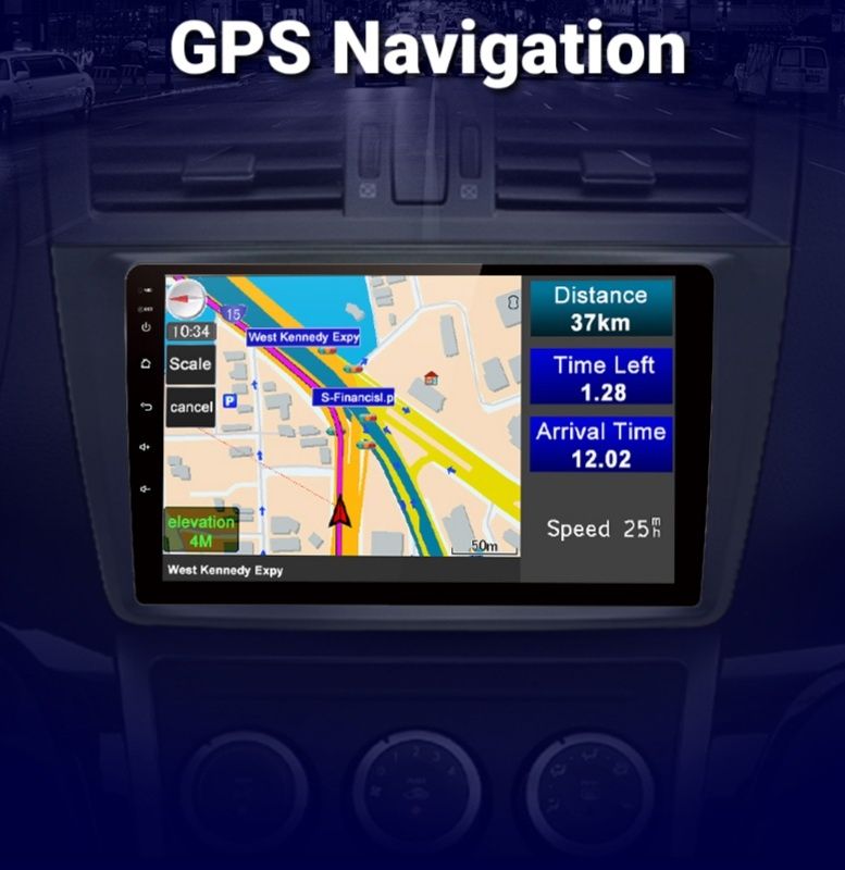 Navigatie Android dedicata pentru SKODA Octavia 2 (2008-2013)