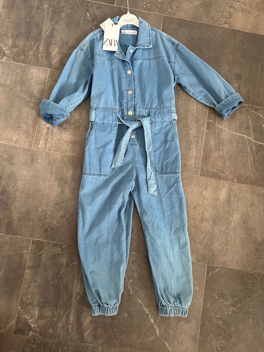 Salopeta Zara denim fetite