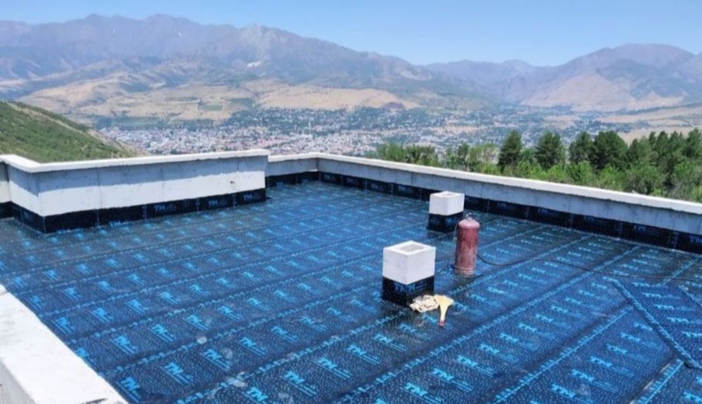 Кровля крыш  том йопамиз Gidro izalatsiya