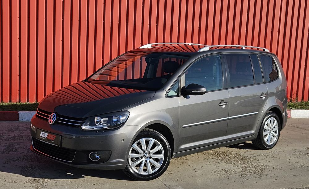Vw.Touran 1.6 Tdi 105 cp 2014.03 Piele-Clima-Navi-Panoramic-Jante