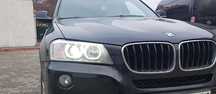 BMW X3 F25- Kit Lupe Bixenon+Xenon 35W+Angel Eyes LED