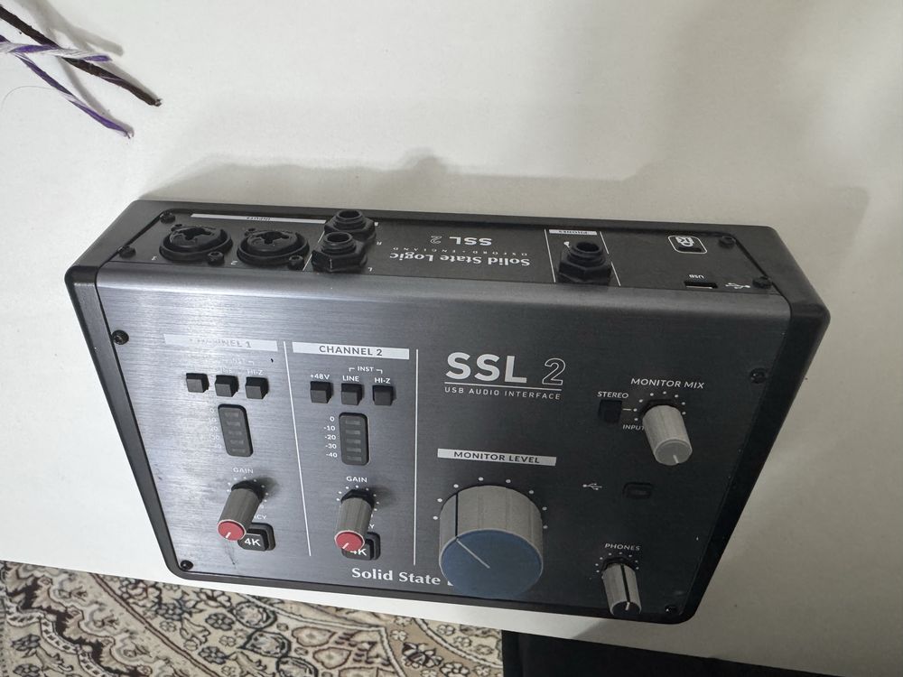 Ssl 2 студинный аудио карта