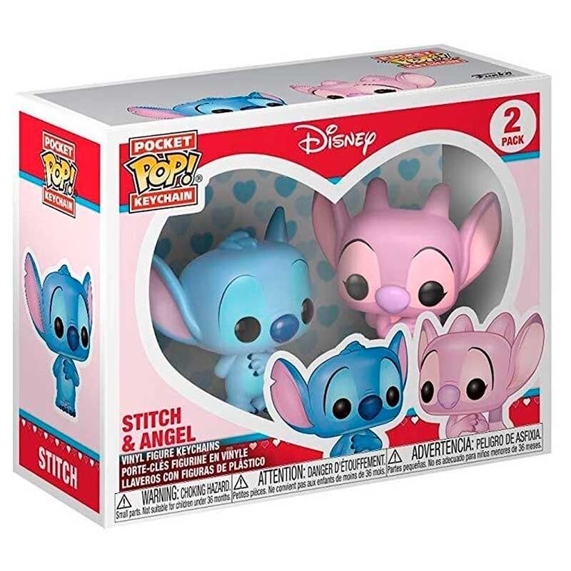 Funko Pop фигурки Стич и Лило ключодържател 2 броя комплект