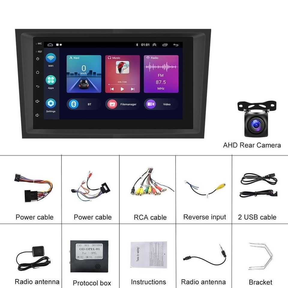 dvd cu Android, dedicata OPEL, Ecran HD 7 inch, Bluetooth, Wifi,