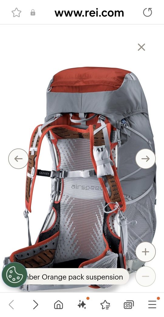 Туристическа раница Osprey Exos 58Pack