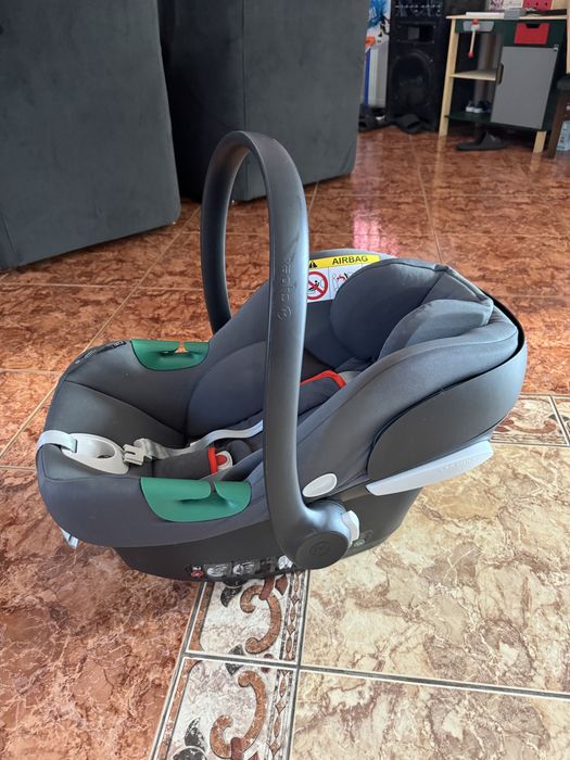 Scoica auto pentru copii Cybex Silver ATON B2 I-SIZE Dark Grey