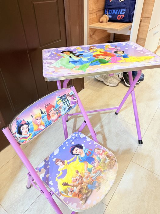 Детска маса и стол в комплект