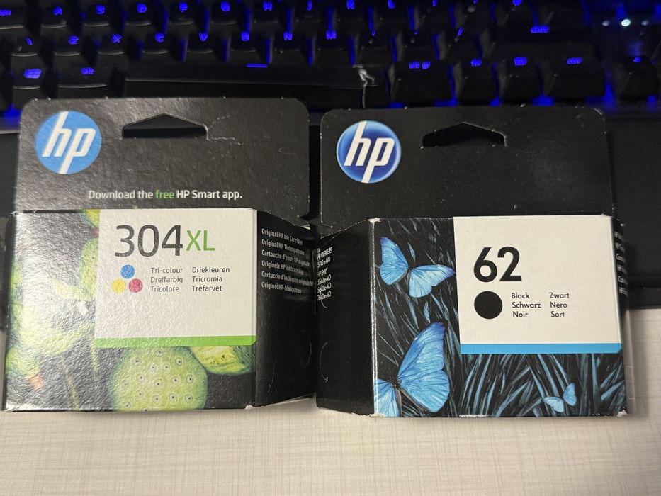 Cartus imprimanta hp 302 xl , hp 62 - noi