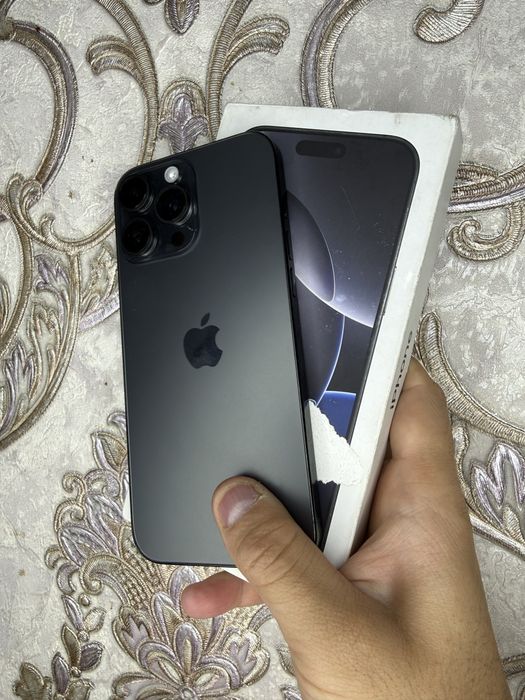 iPhone 16 ProMax 256Gb Natural Black Akk: 100% Kelwamiz