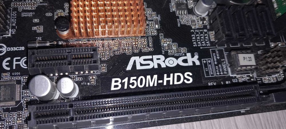 Kit performant, MB LGA 1151 ASRock B150M0HDS/i3 6098p 3,6GHz/4Gb ddr4